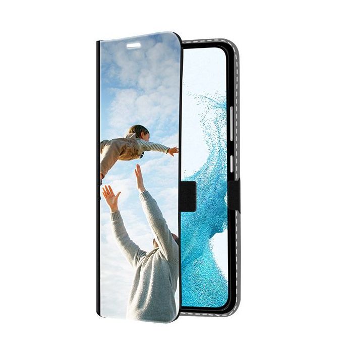 Samsung Galaxy S22 - Funda Billetera Personalizada (Impresión Frontal)
