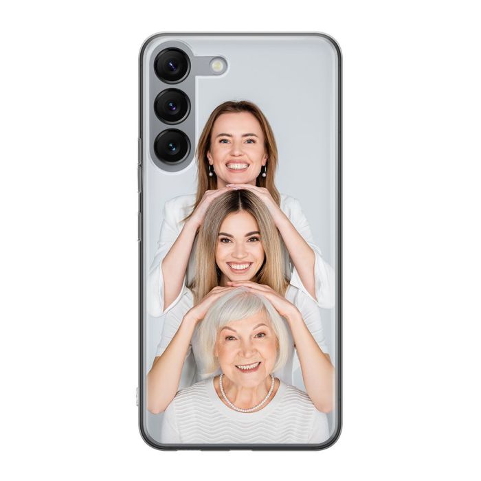 Samsung Galaxy S23 Plus - Funda Personalizada Blanda