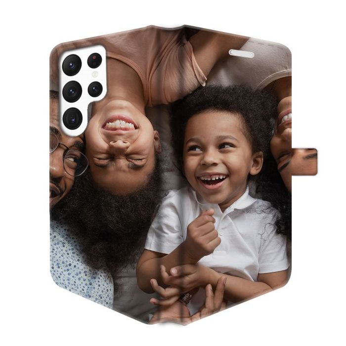 Samsung Galaxy S23 Ultra - Funda Billetera Personalizada (Impresión Completa)