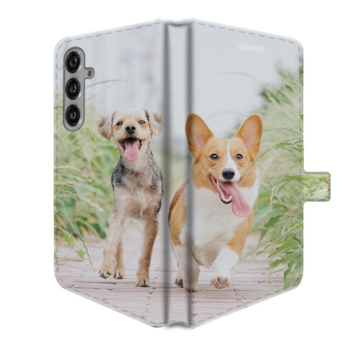 Samsung Galaxy S24 - Funda Billetera Personalizada (Impresión Completa)