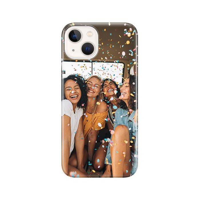 iPhone 15 - Funda Personalizada Rígida con Bordes Impresos