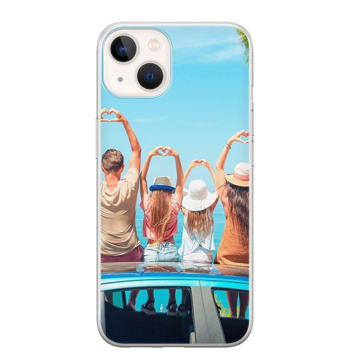 iPhone 14 Plus - Funda Personalizada Blanda