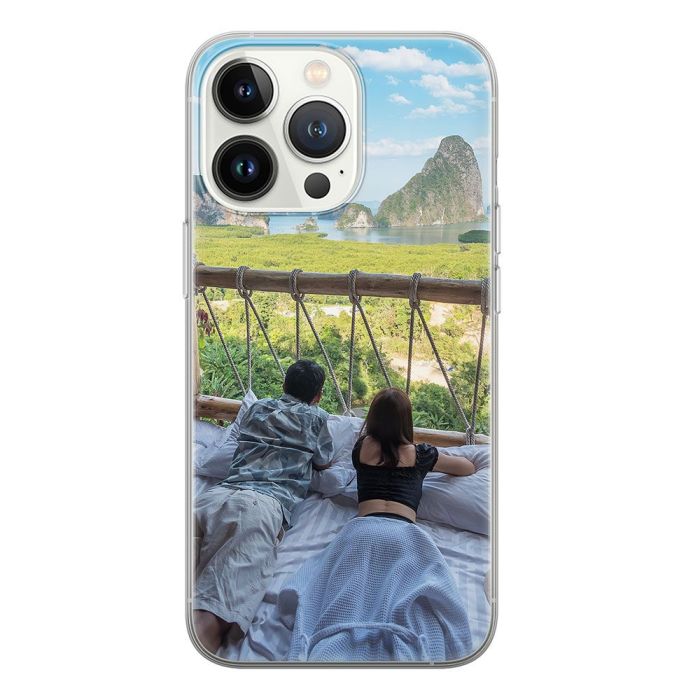 iPhone 14 Pro - Funda Personalizada Blanda