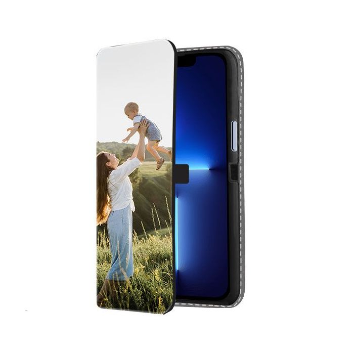 iPhone 13 Pro Max - Funda Billetera Personalizada (Impresión Frontal)