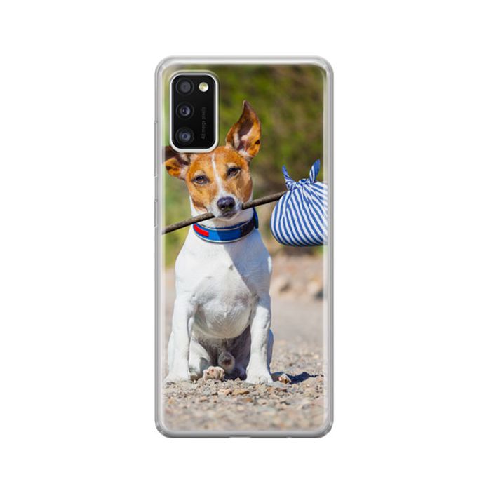 Galaxy A41 Carcasa Personalizada Blanda
