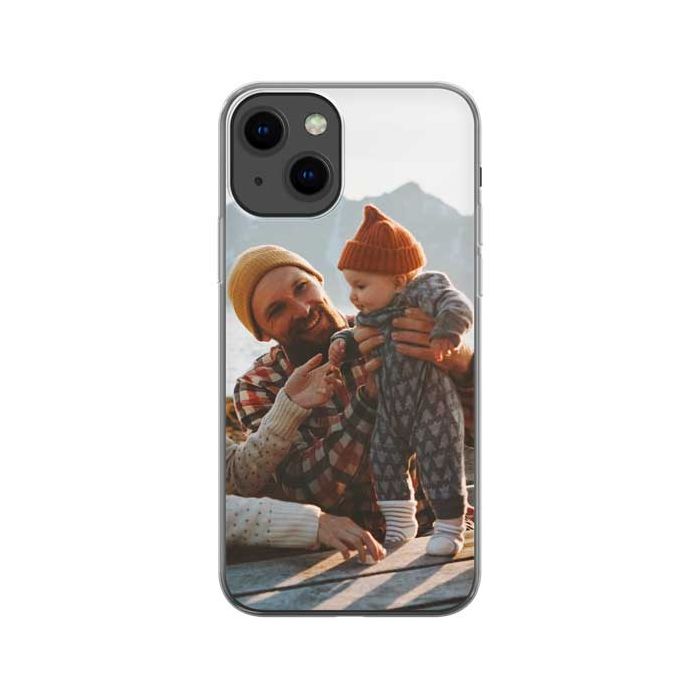 iPhone 13 Mini - Funda Personalizada Blanda