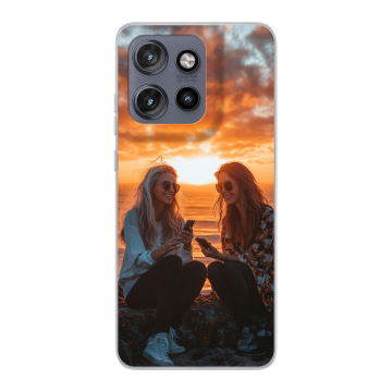 Motorola Moto Edge 50 Neo - Funda Personalizada Silicone Blanda