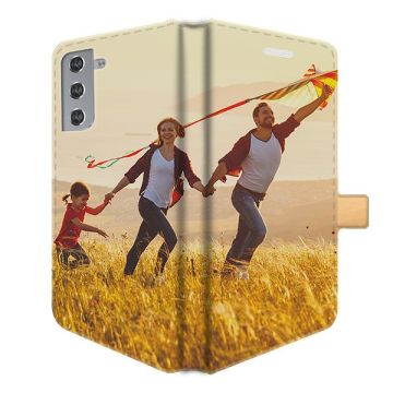 Samsung Galaxy S22 - Funda Billetera Personalizada (Impresión Completa)