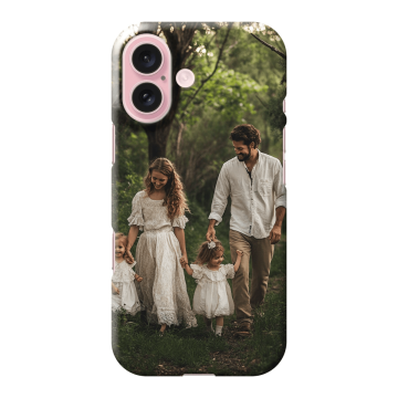 iPhone 16 - Funda Personalizada Rígida con Bordes Impresos