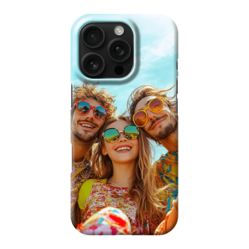 iPhone 16 Pro - Funda Personalizada Rígida con Bordes Impresos