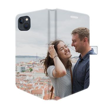 iPhone 15 Plus - Funda Billetera Personalizada (Impresión Completa)