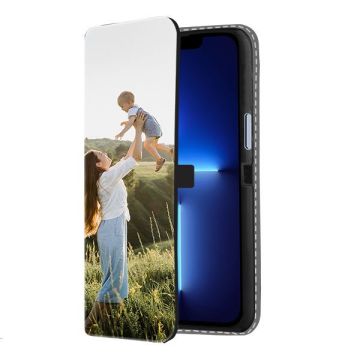 iPhone 13 Pro Max - Funda Billetera Personalizada (Impresión Frontal)