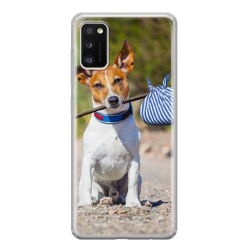Galaxy A41 Carcasa Personalizada Blanda