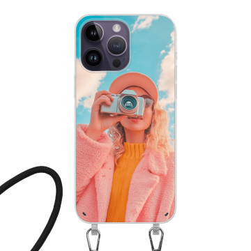 iPhone 14 Pro - Funda Personalizada Funda con Cuerda (crossbody)