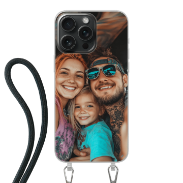 iPhone 15 Pro Max - Funda Personalizada Case with Cord (crossbody)