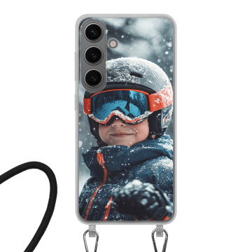 Samsung Galaxy S24 - Funda Personalizada Funda con Cuerda (crossbody)