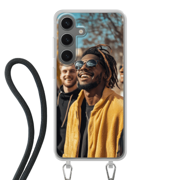 Samsung Galaxy S25 - Funda Personalizada Funda con Cuerda (crossbody)
