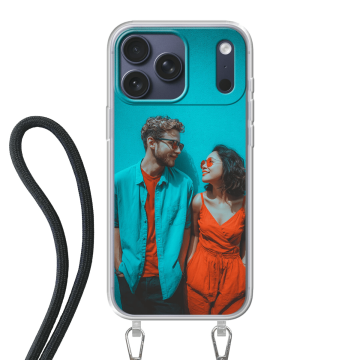 iPhone 17 Pro Max - Funda Personalizada (Crossbody) con Cuerda