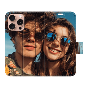 iPhone 16 Pro - Funda Personalizada Billetera (Impresión Completa)