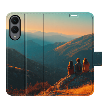 Samsung Galaxy S25 Edge - Funda Personalizada Billetera (Impresión Completa)