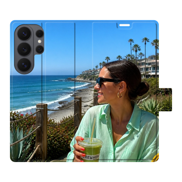 Samsung Galaxy S26 Ultra - Funda Personalizada Billetera (Impresión Completa)