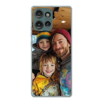 Motorola Moto Edge 50 - Funda Personalizada de Silicona