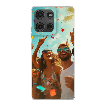 Motorola Moto G75 - Funda Personalizada de Silicona