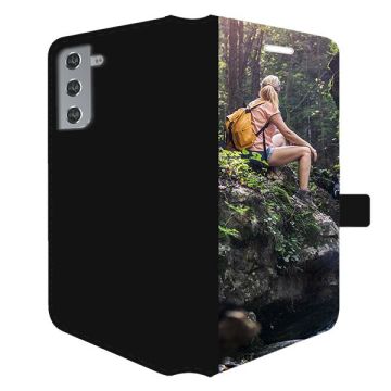 Samsung Galaxy S22 Plus - Personalised Wallet Case (Front Printed)