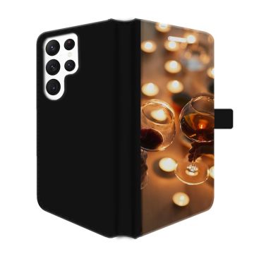 Samsung Galaxy S23 Ultra - Funda Billetera Personalizada (Impresión Frontal)