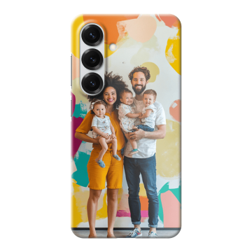 Samsung Galaxy S25 - Funda Personalizada Rígida con Bordes Impresos