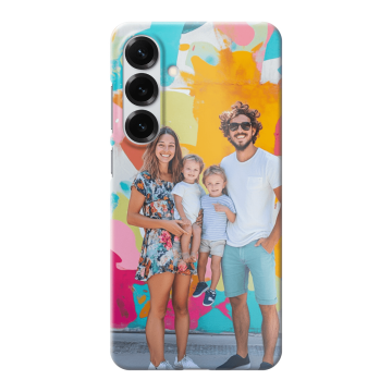 Samsung Galaxy S25 Plus - Funda Personalizada Rígida con Bordes Impresos