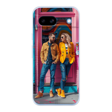 Google Pixel 8a - Funda Personalizada Silicona Blanda