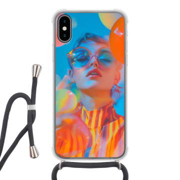 iPhone XS - Funda Personalizada Case with Cord (crossbody)