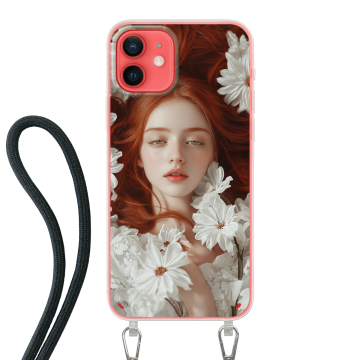 iPhone 12 - Funda Personalizada Rígida con Bordes Impresos (crossbody)