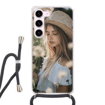 Samsung Galaxy S23 - Funda Personalizada Funda con Cuerda (crossbody)