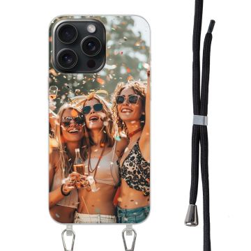 iPhone 15 Pro - Funda Personalizada Funda con Cuerda (crossbody)