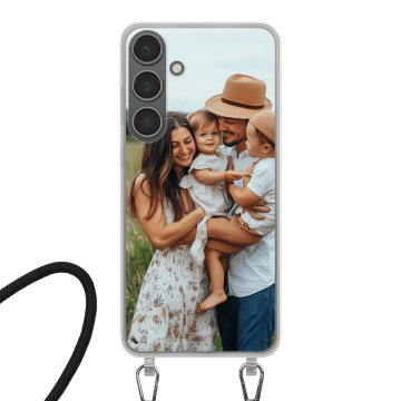 Samsung Galaxy S24 Plus - Funda Personalizada con Cuerda (crossbody)