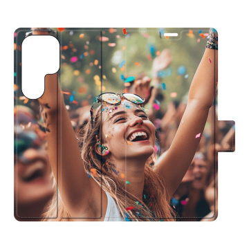 Samsung Galaxy S25 Ultra - Funda Personalizada Billetera (Impresión Completa)