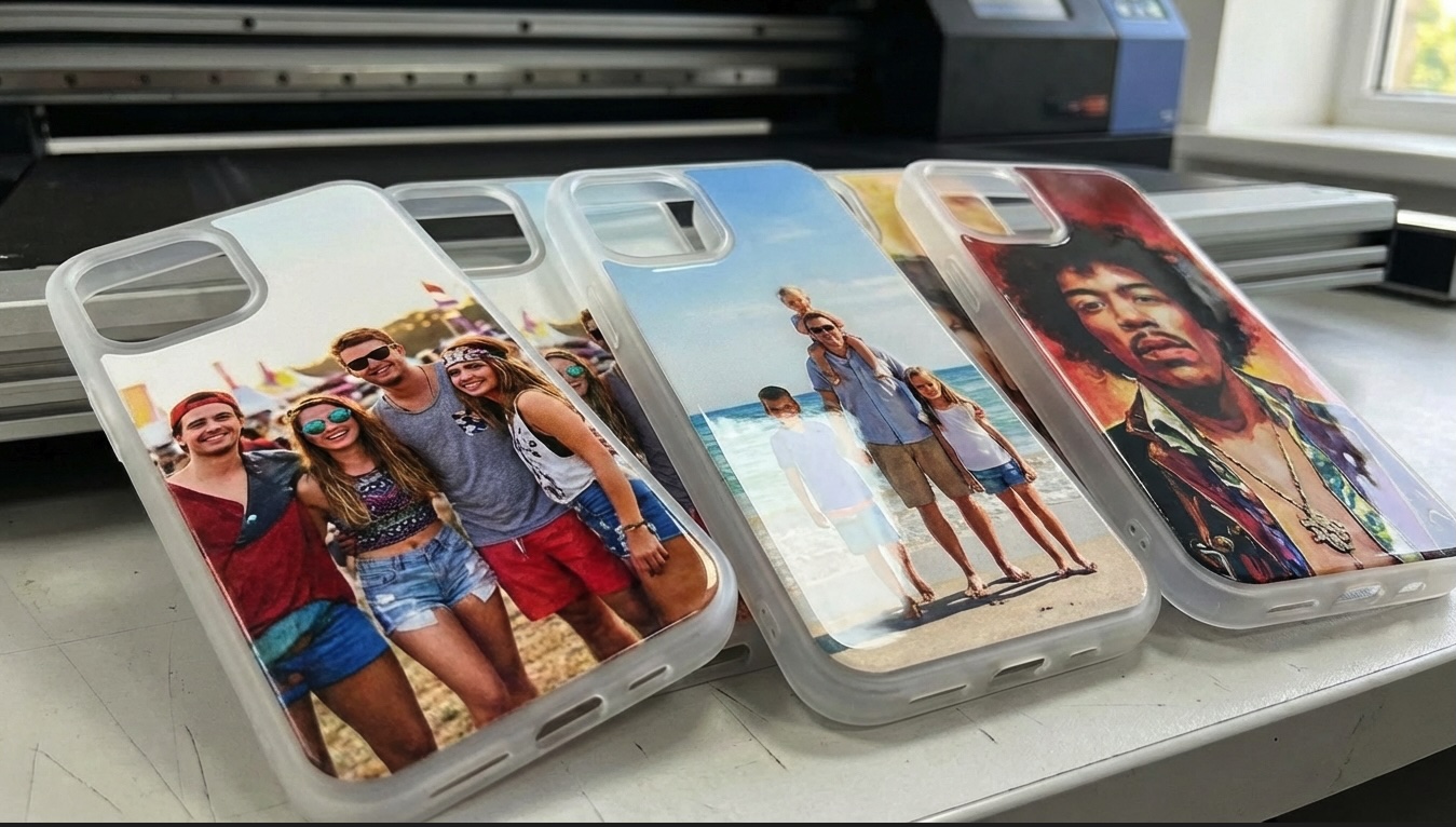 Primer plano estructura impresión UV